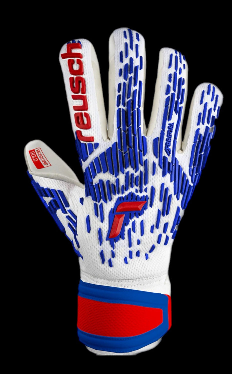 Reusch Attrakt Freegel Gold Sleek Finger Support