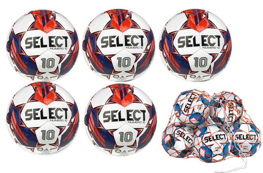 Select Numero10 Size 5 Bundle 5 balls + ball bag