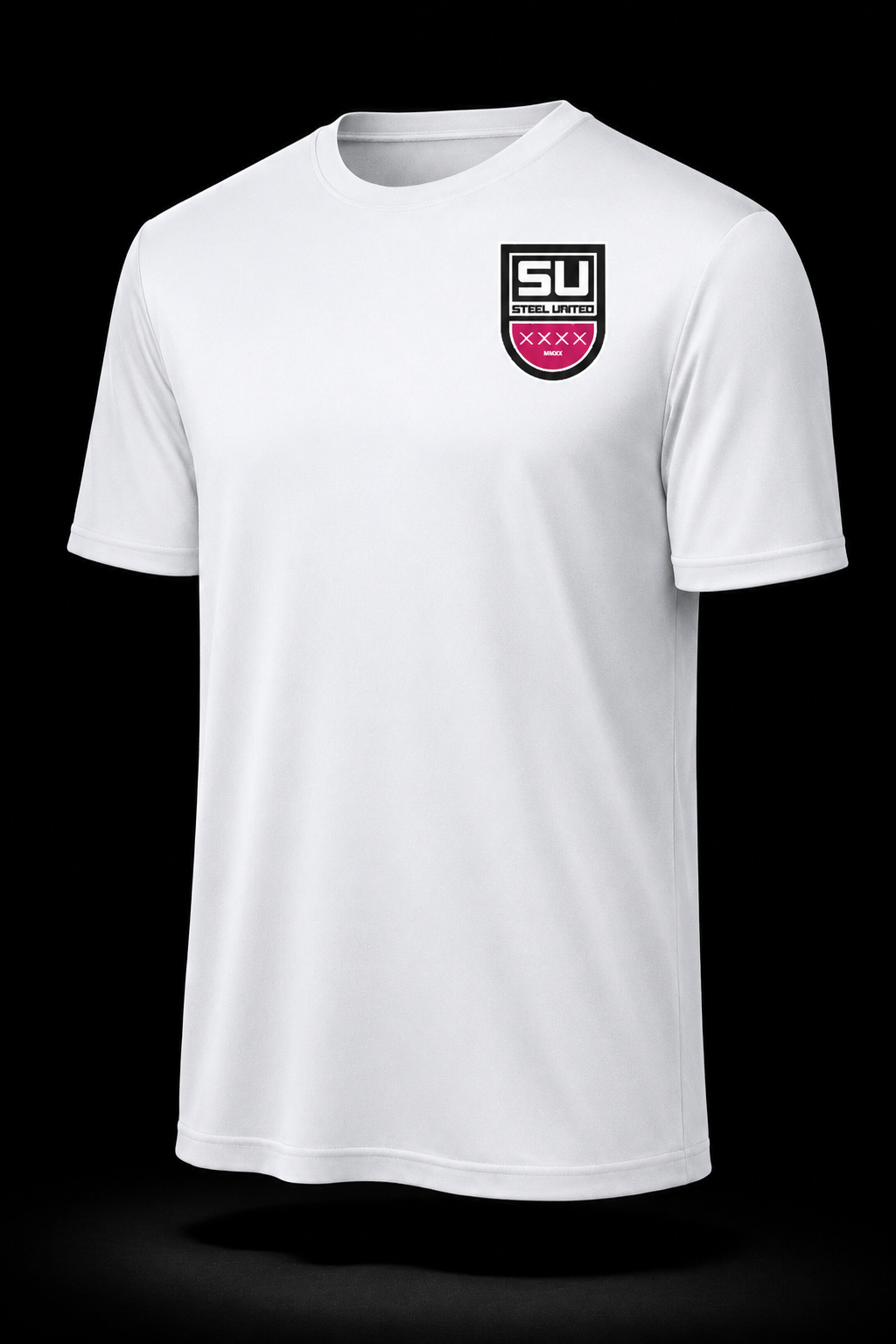 Steel United White Polyester