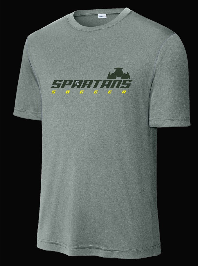 Spartans Soccer Shirt Grey