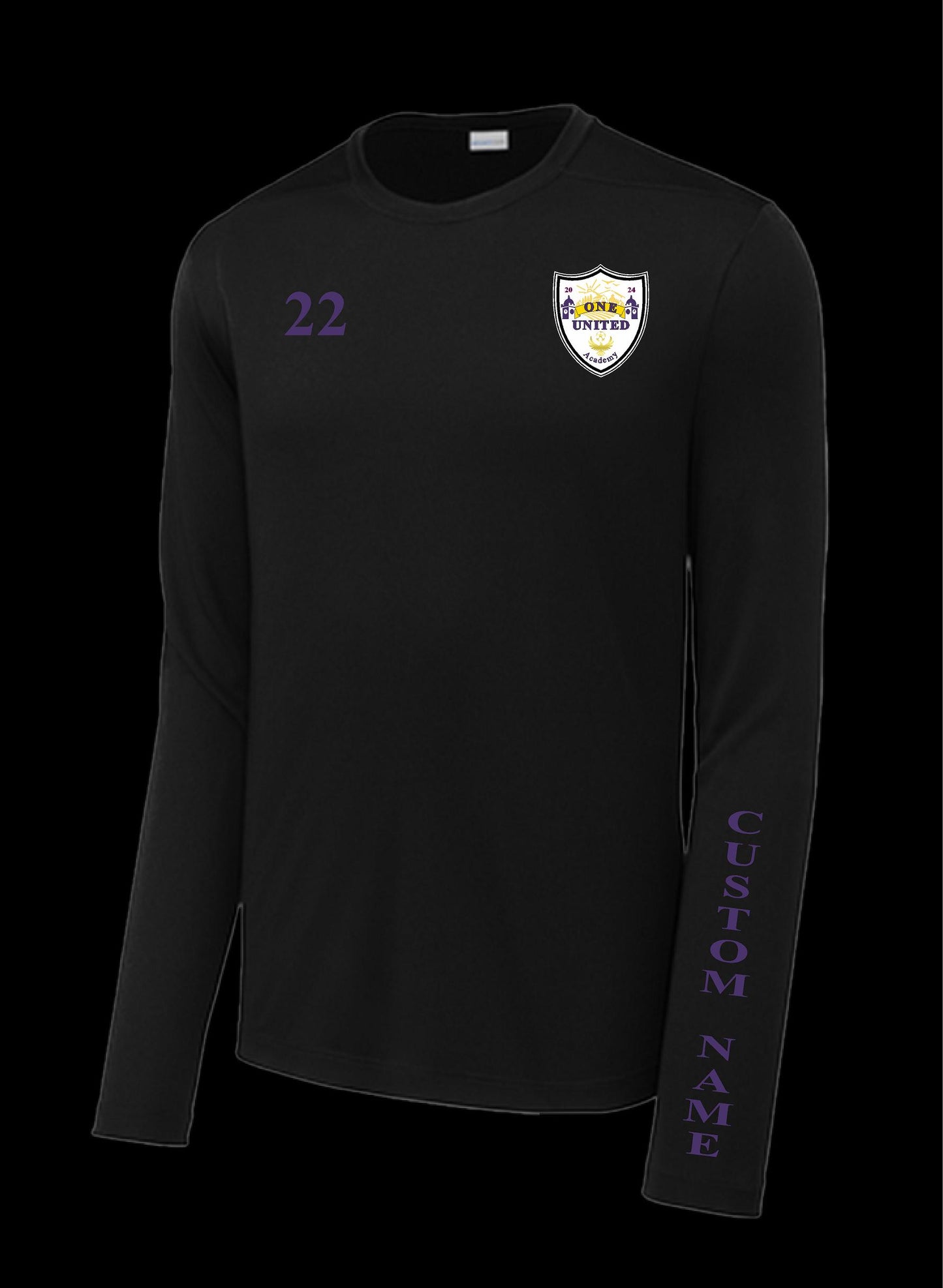 One United Black Long Sleeve