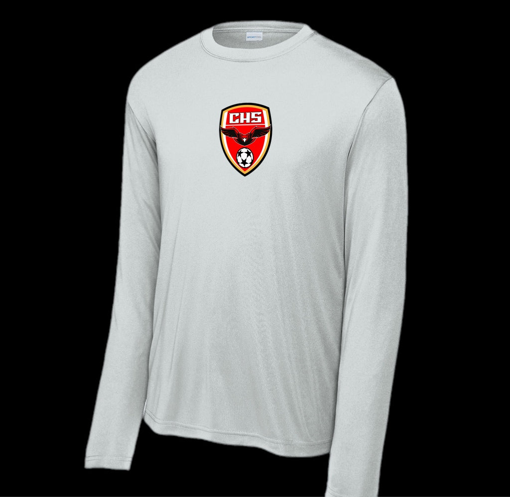 Centennial Hawks Long Sleeve Silver Polyester