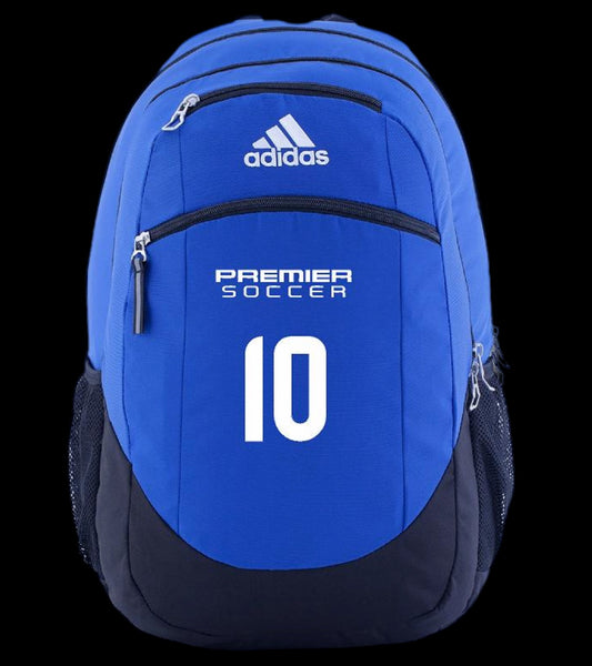 Adidas Striker II Team Backpack with Premier Custom Number