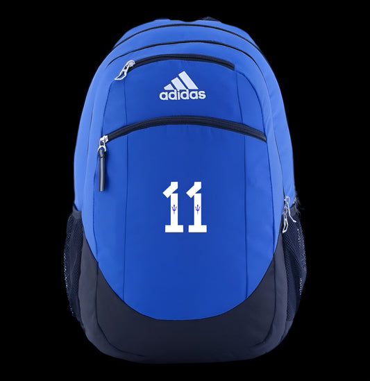 Adidas Striker II Team Backpack with Premier Custom Number