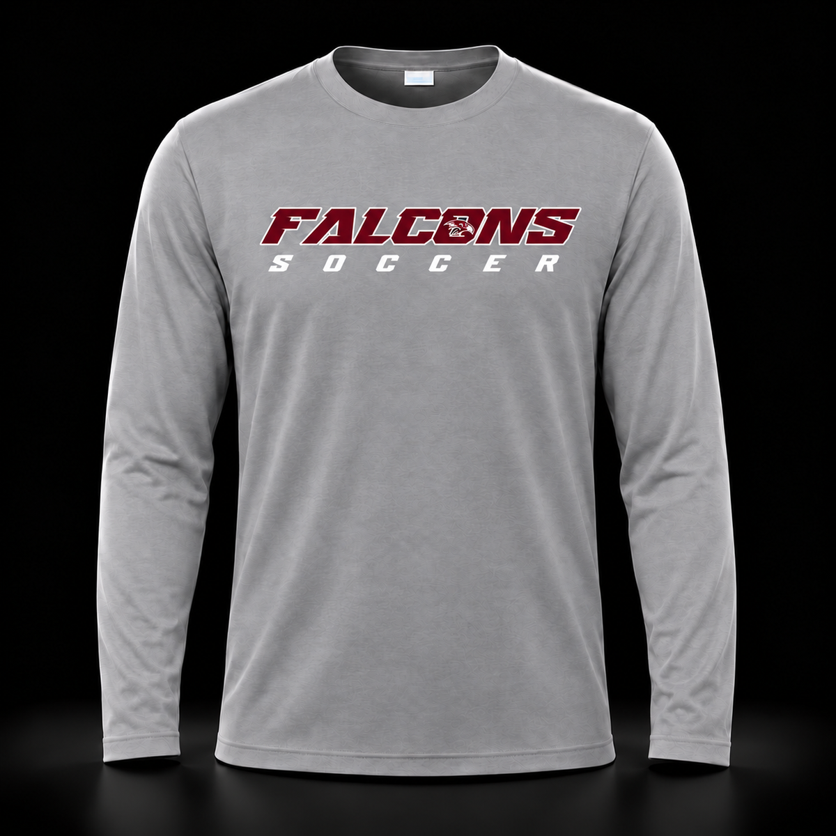 Independence Boys Soccer – Men's Cut Long Sleeve Grey
