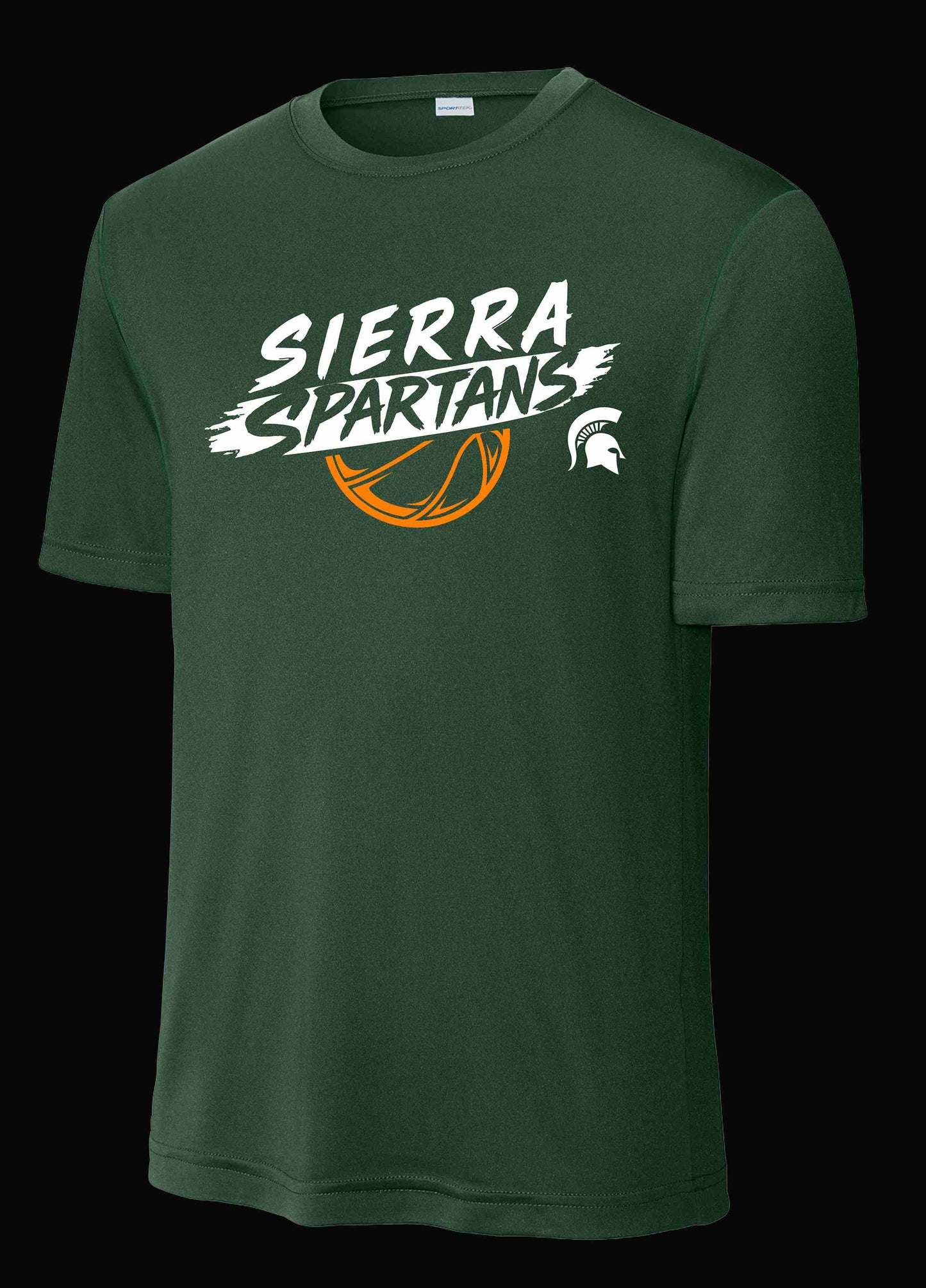 Spartans Basketball Shirt Green