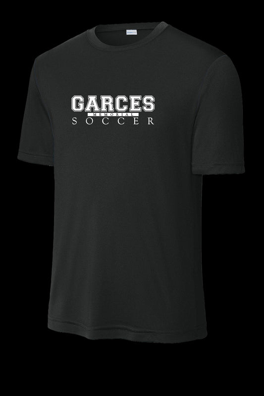 Garces Soccer Black Polyester