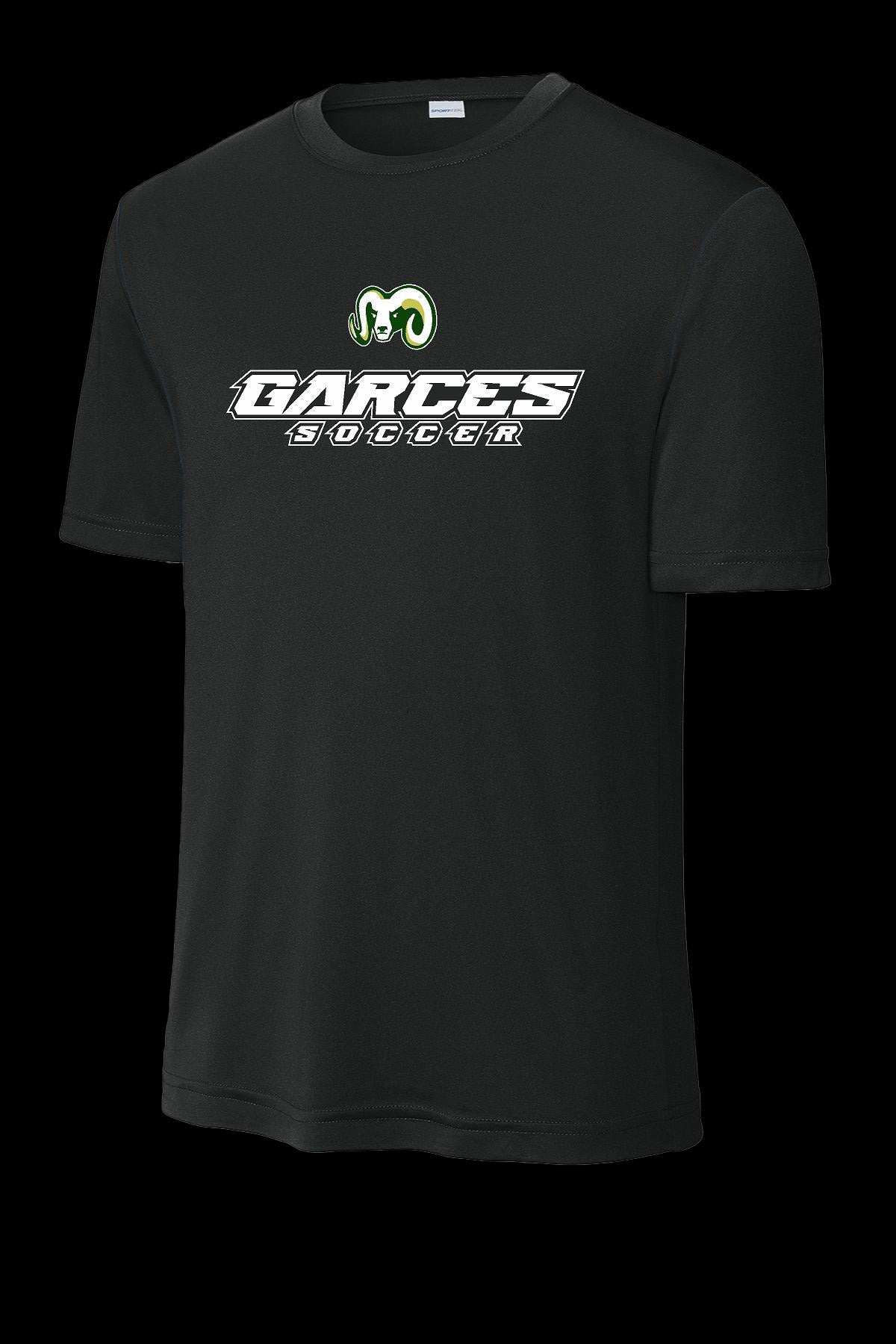 Garces Ram T-Shirt Black Polyester