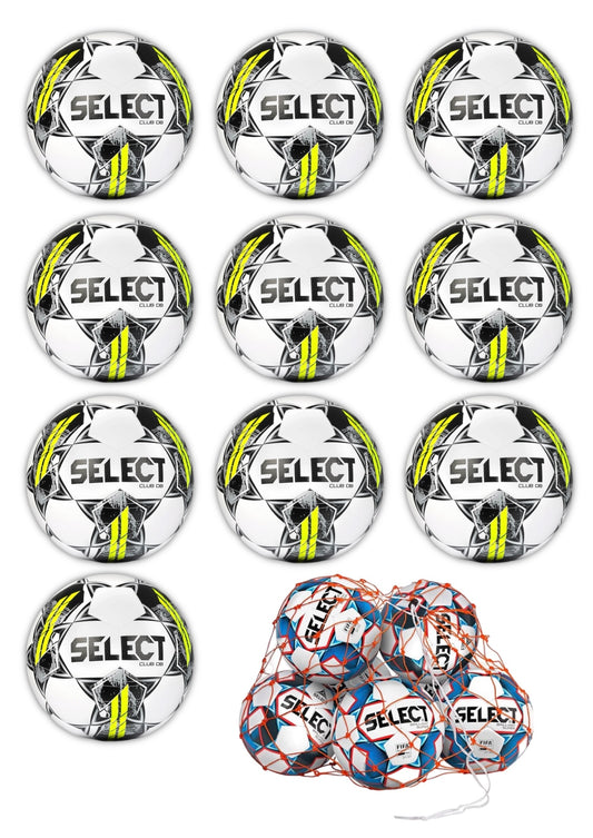 Select Club DB Size 5 Bundle 10 balls + bag