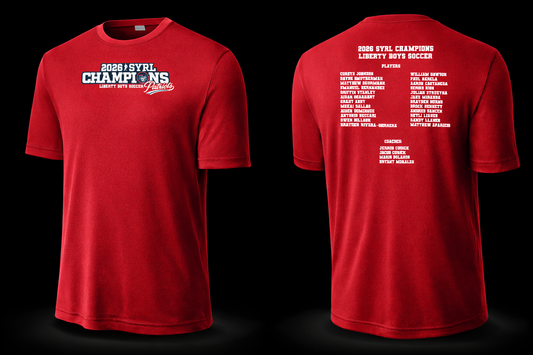 26 Liberty Patriots SYRL Champions Shirt