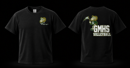 GM Volleyball - Black Cotton