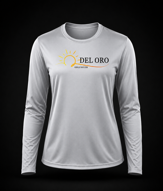 Del Oro Women's Silver Long Sleeve