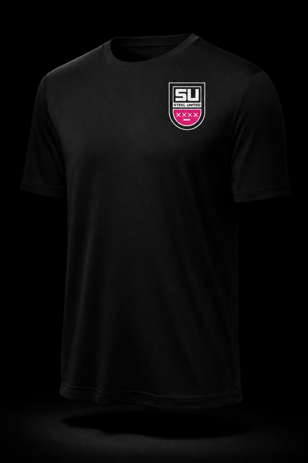 Steel United Black Polyester