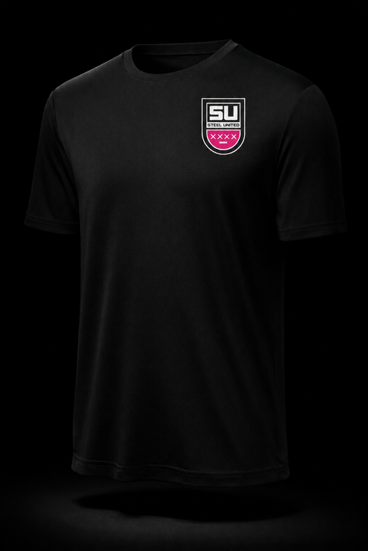 Steel United Black Polyester