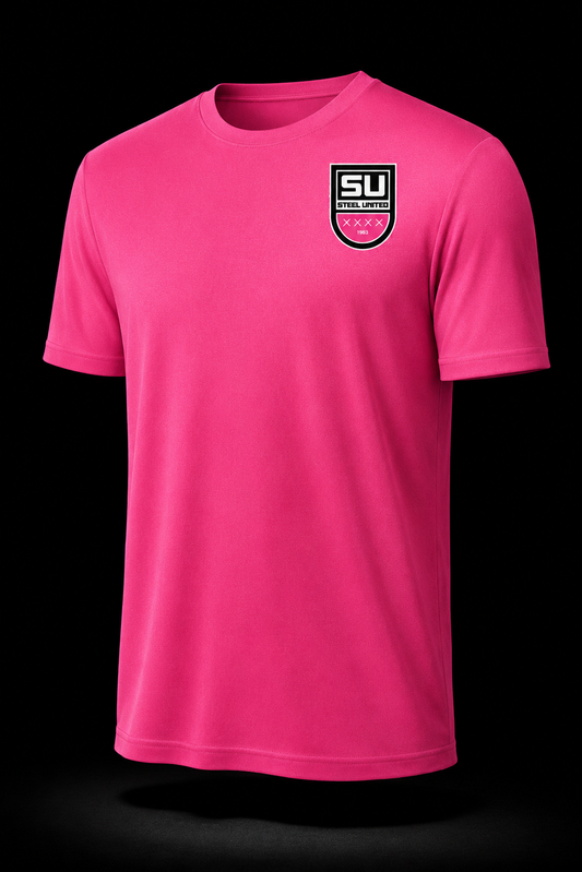 Steel United Pink Polyester