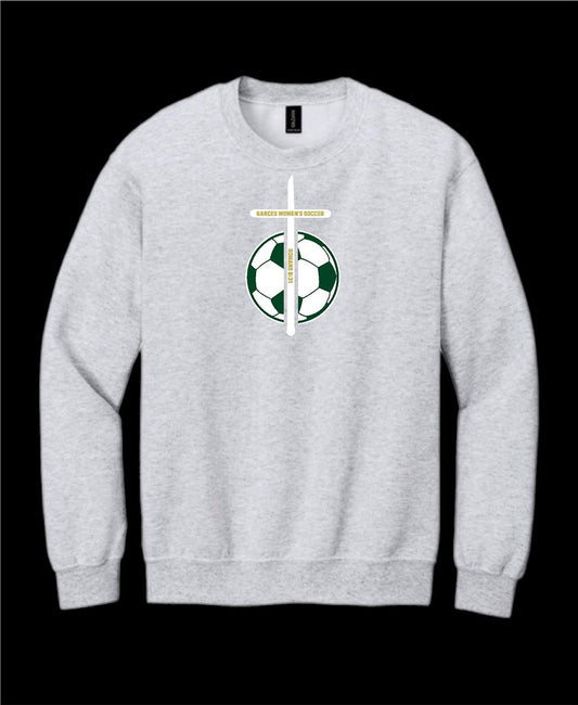 Garces Womens Soccer Crew Neck Sweater Ash 1