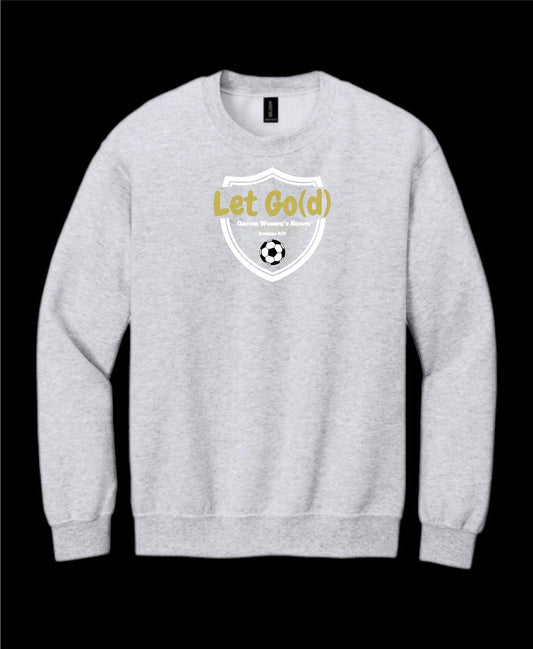 Garces Womens Soccer Crew Neck Sweater Ash 4