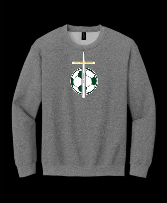 Garces Womens Soccer Crew Neck Sweater Graphite Heather 1