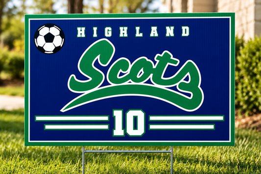 Highland Scots Custom Number