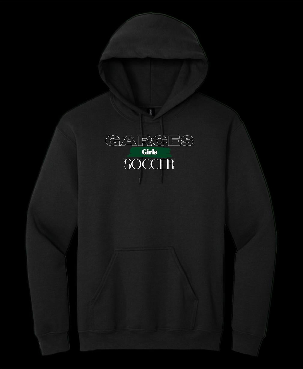 Garces Womens Cotton Hoodie Black 3