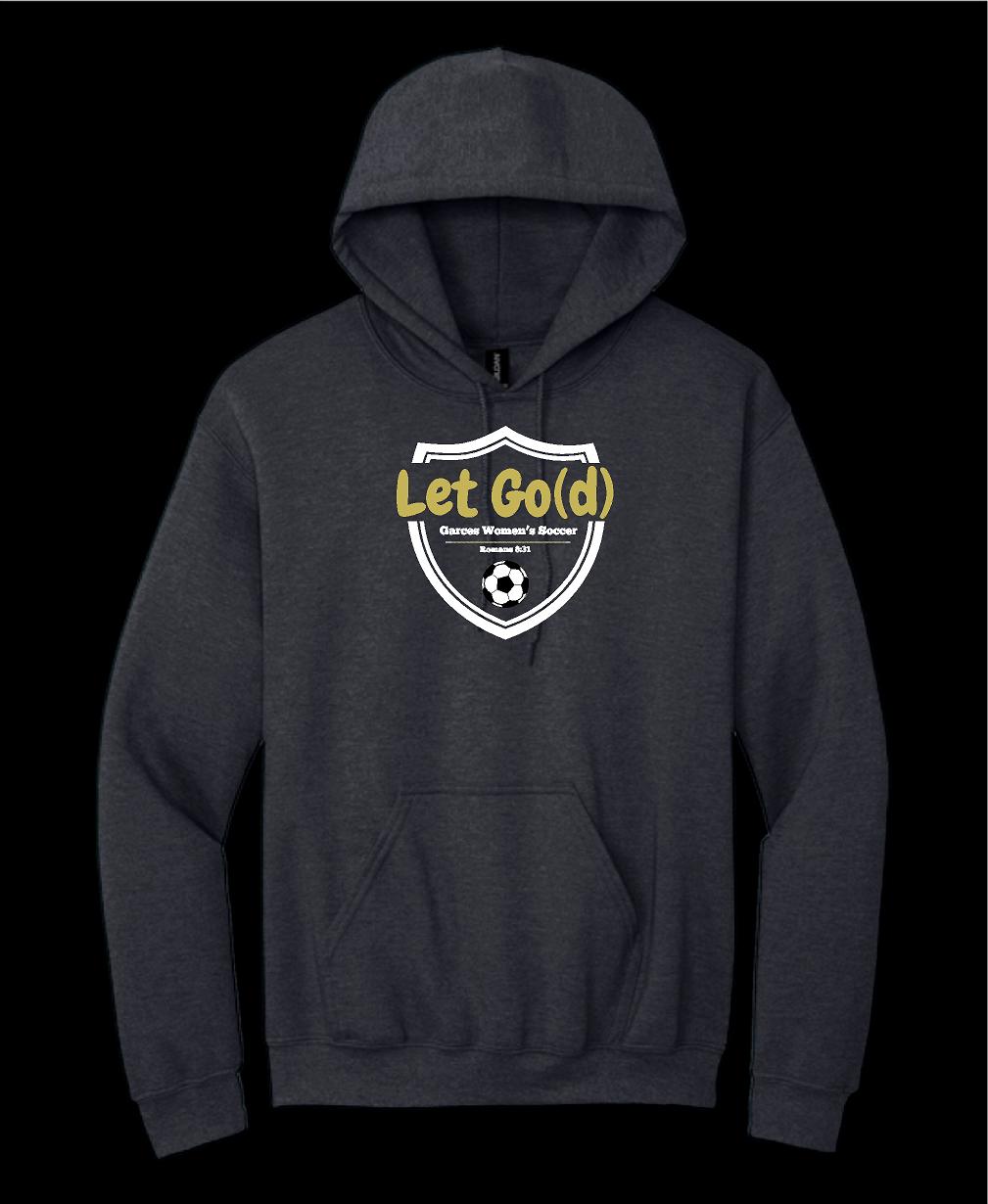 Garces Womens Cotton Hoodie Dark Heather 4