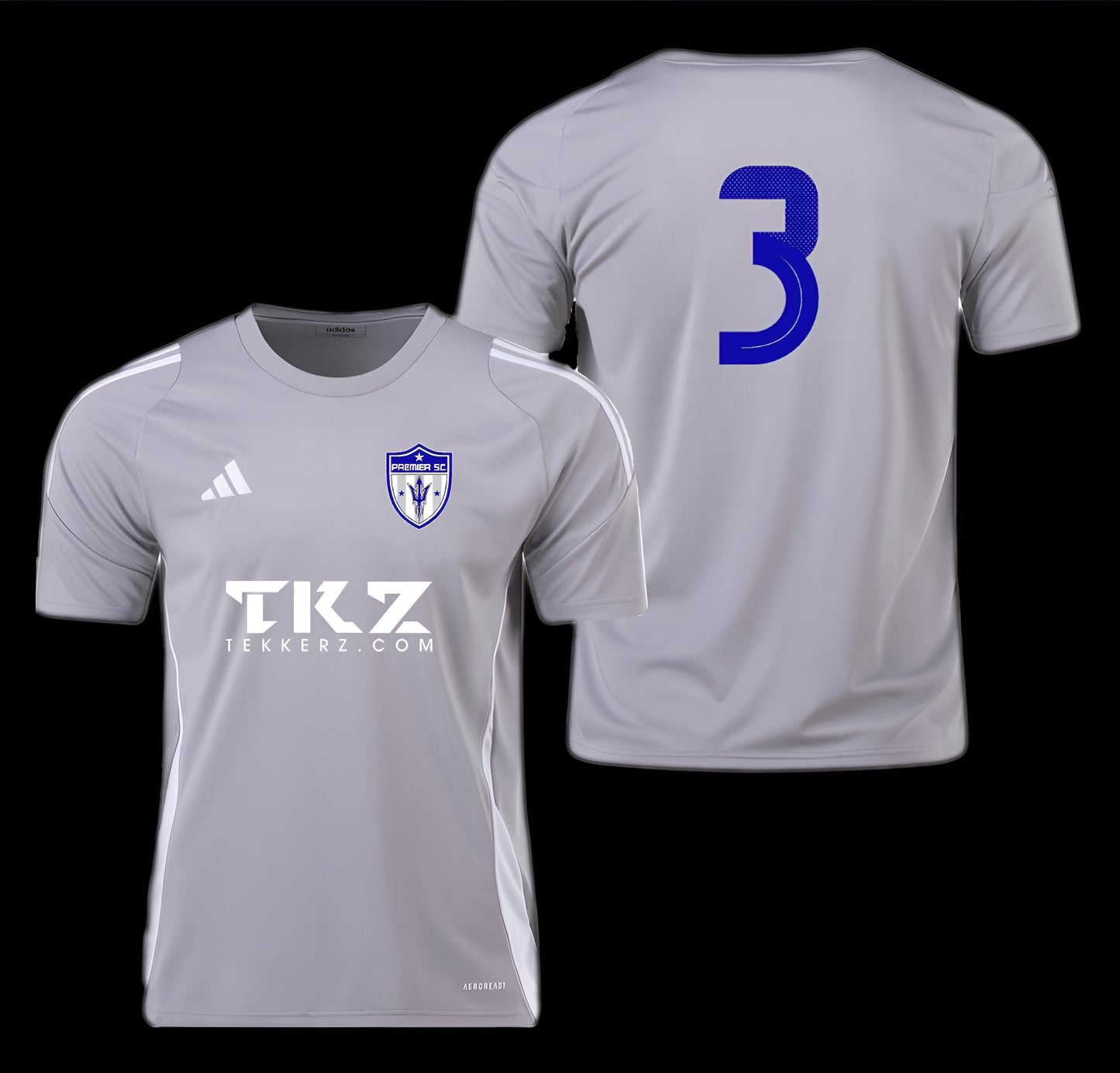 Premier Gray Game Jersey