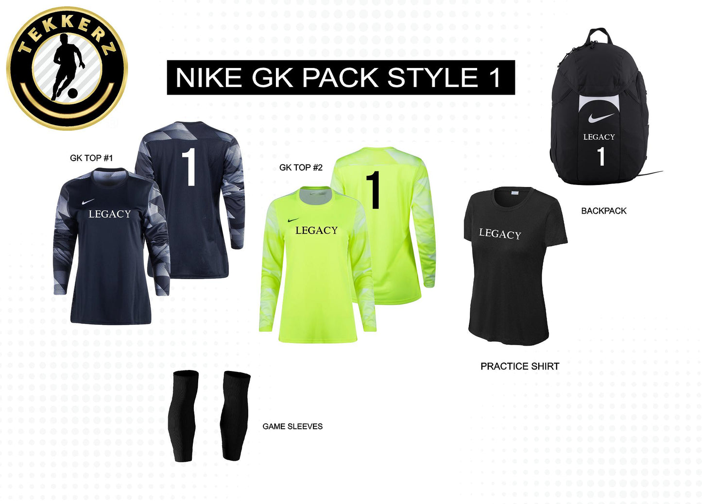 Legacy Goal Keeper Pack 1