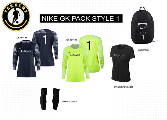 Legacy Goal Keeper Pack 1