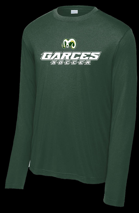 Garces Ram Long Sleeve Green Polyester