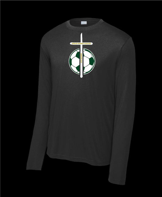 Garces Women’s Long Sleeve Poly Black 1