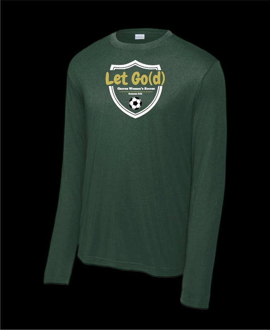 Garces Women’s Long Sleeve Poly Forest Green 4