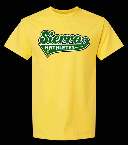Mathletes 2000 Cotton Yellow