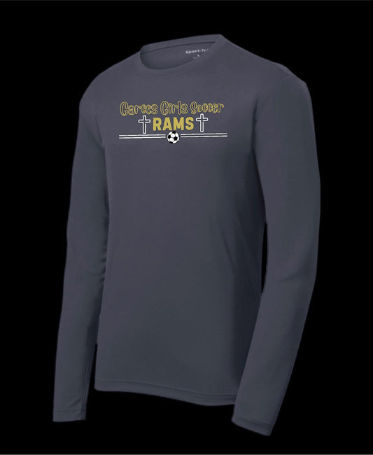 Garces Women’s Long Sleeve Mesh Graphite 2