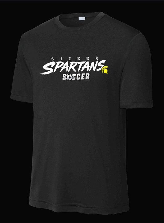 Spartans Soccer Shirt Black