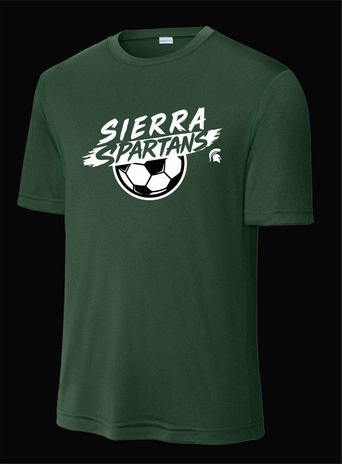 Spartans Soccer Shirt Green