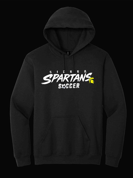Spartans Soccer Hoodie Black