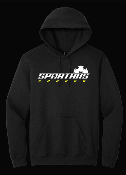 Spartans Soccer Hoodie Black