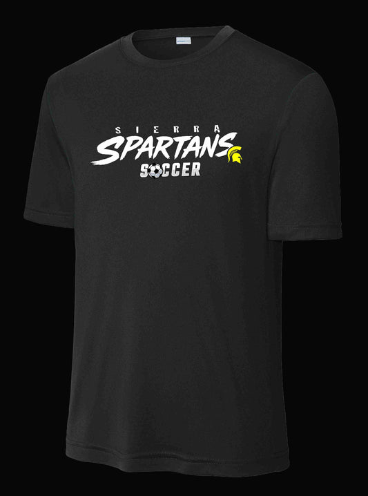 Spartans Soccer Shirt Black