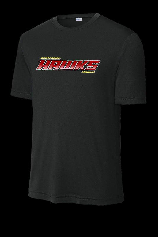 Centennial Hawks Short Sleeve Black Polyester