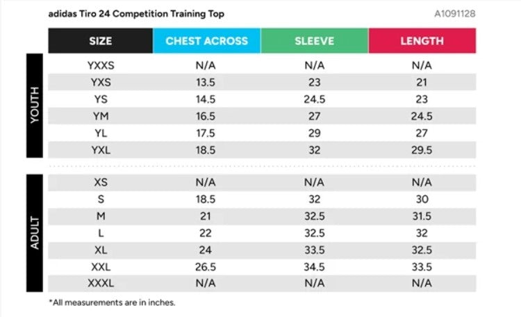 Tiro 24 Competition Training Warm-Ups