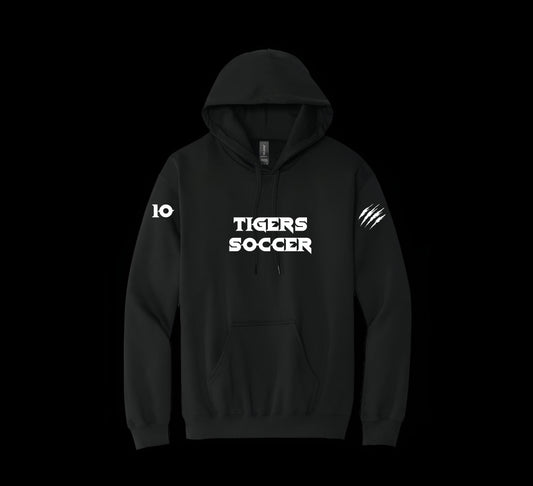 Wasco Tigers Soccer Hoodie Black
