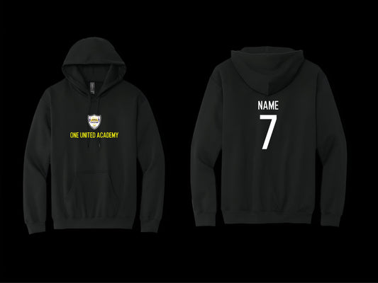 One United Black Hoodie 2