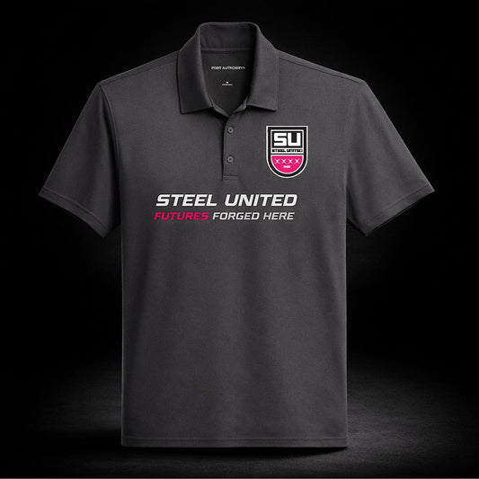 Steel United Graphite Polo