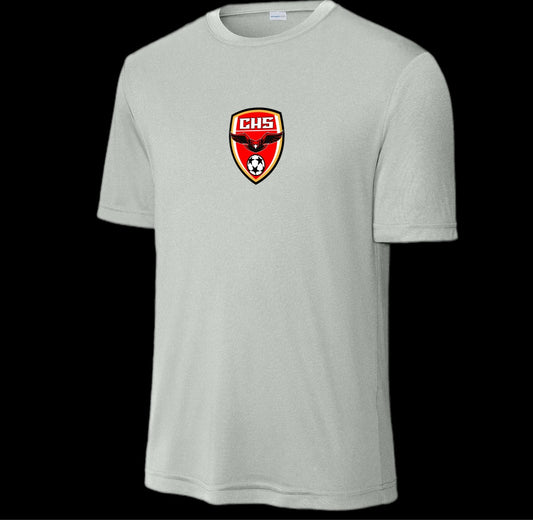 Centennial Hawks Short Sleeve Silver Polyester