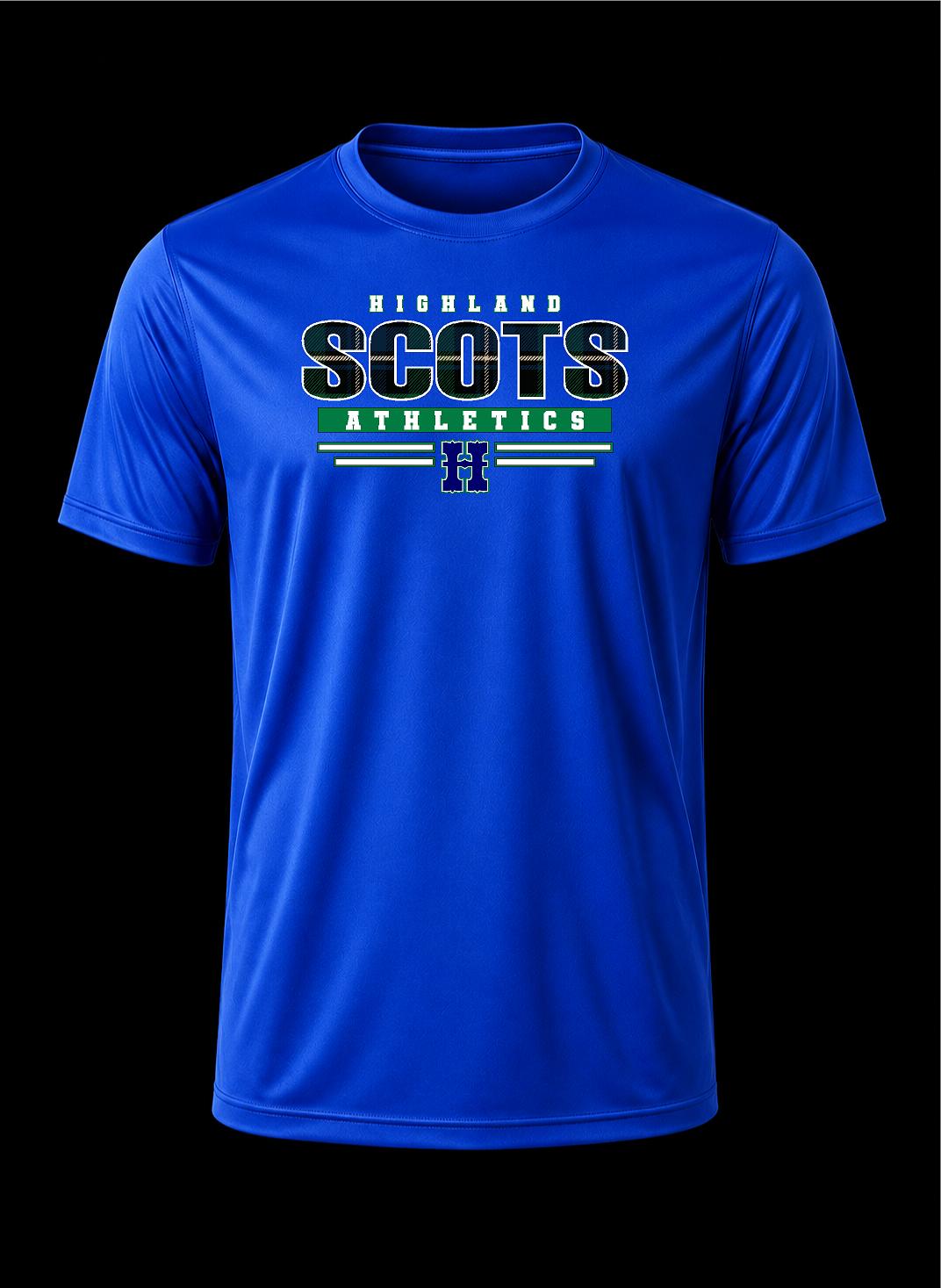 Highland Scots Athletics Poly Shirt