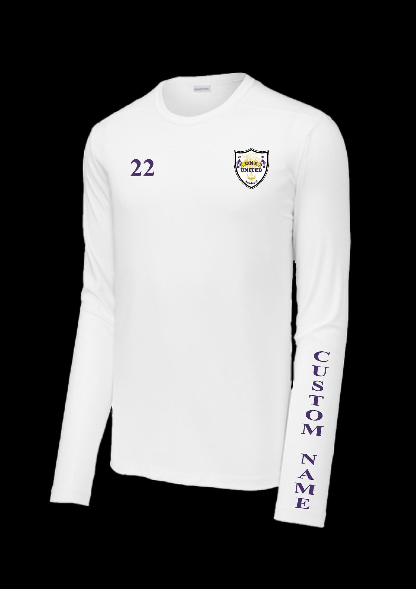 One United White Long Sleeve