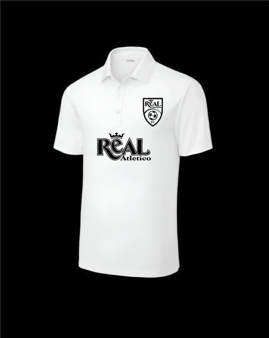 Real Atletico White Polo