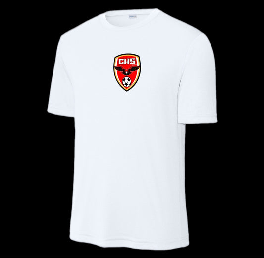 Centennial Hawks Short Sleeve White Polyester